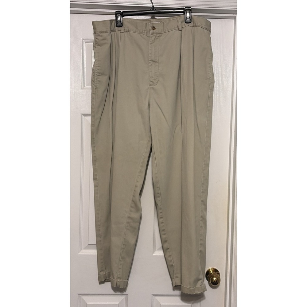 Men's Bugle Boy Pants, Khakis Size 42x30, Tan Pants, Men's Pants Size 42 Waist